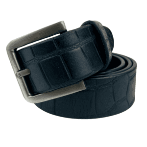 Premium Genuine Leather Belts in Croc Style