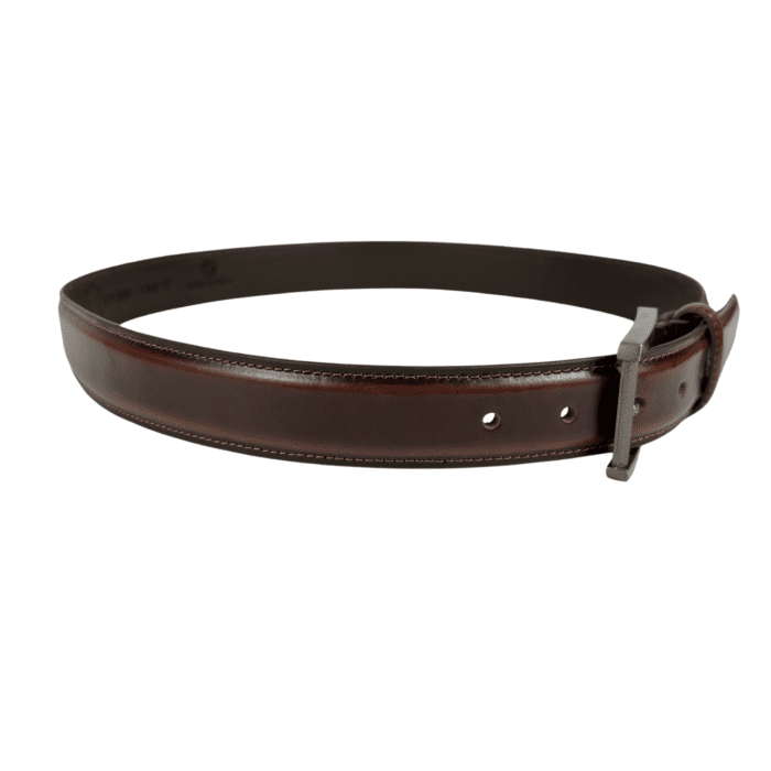 Brown Leather Formal Belt for Men