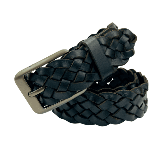 Classic Leather Handweave Belt For Men and Women