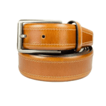 Premium Tan Semi-Formal Chicago Brown Leather Belt for Men – Timeless Style & Durability