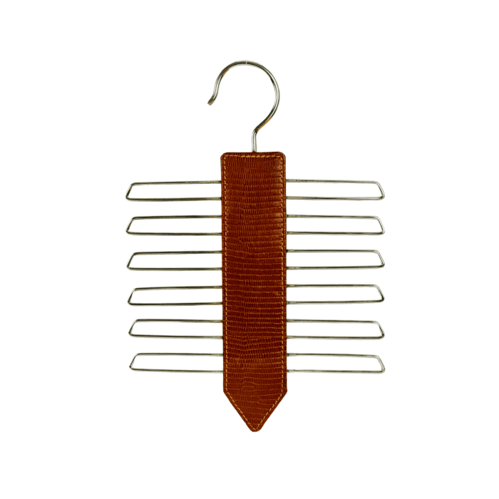 Leather Tie and Belt Organizer