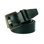 Black Genuine Leather Belt for Men