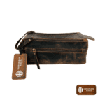 Handmade Leather Toiletry Bag