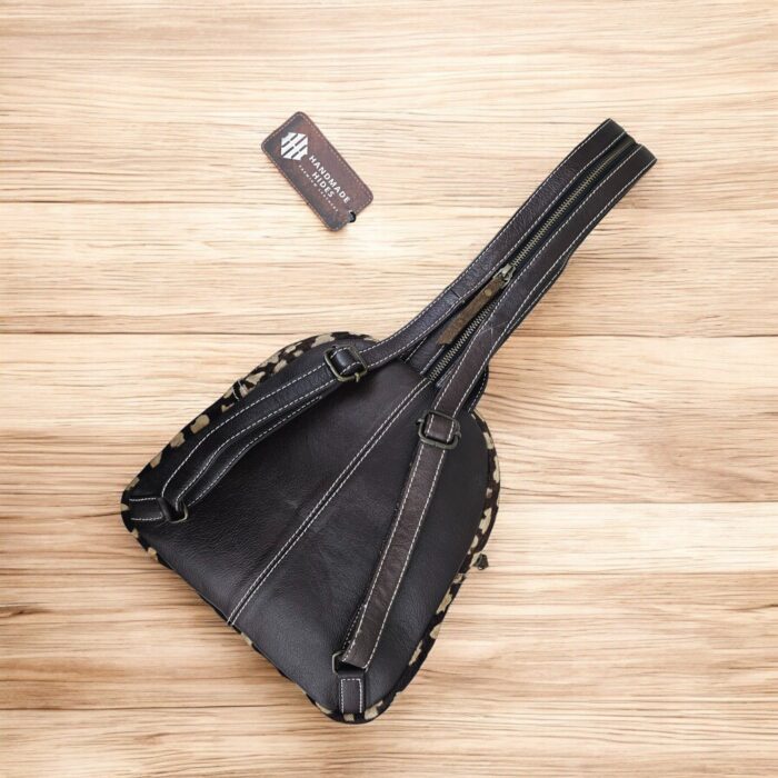 Hair-on Leather Backpack