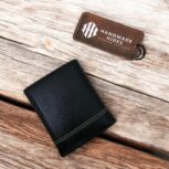 Black Leather Wallet