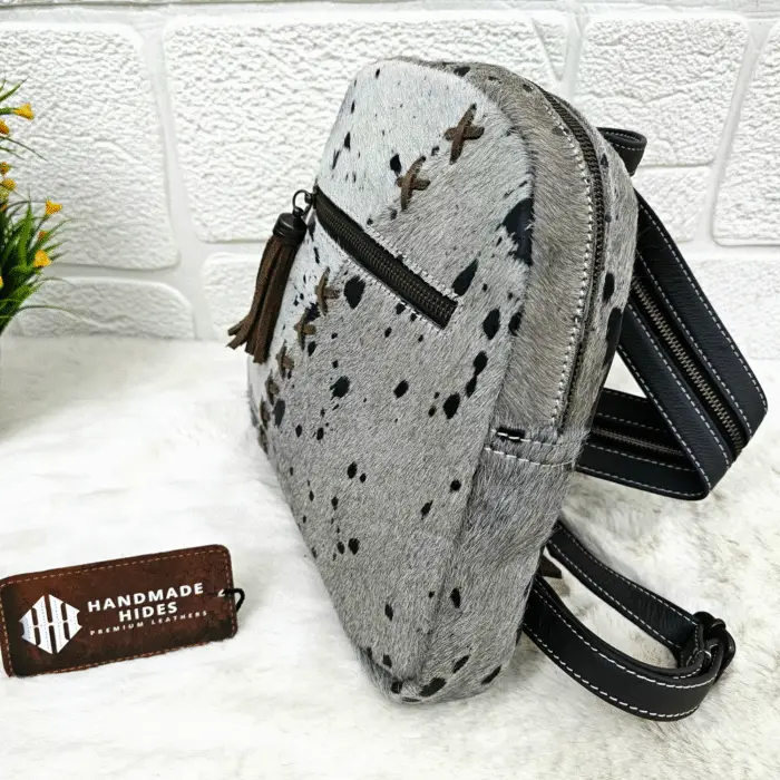 luxury leather backpack