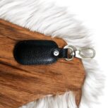 Handmade black leather gift set