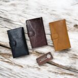 handmade leather wallet