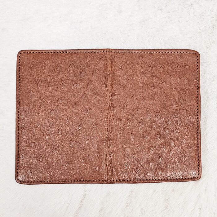 Handmade genuine leather bifold wallet for men