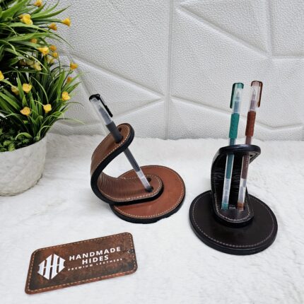 Handmade Leather Pen Holder