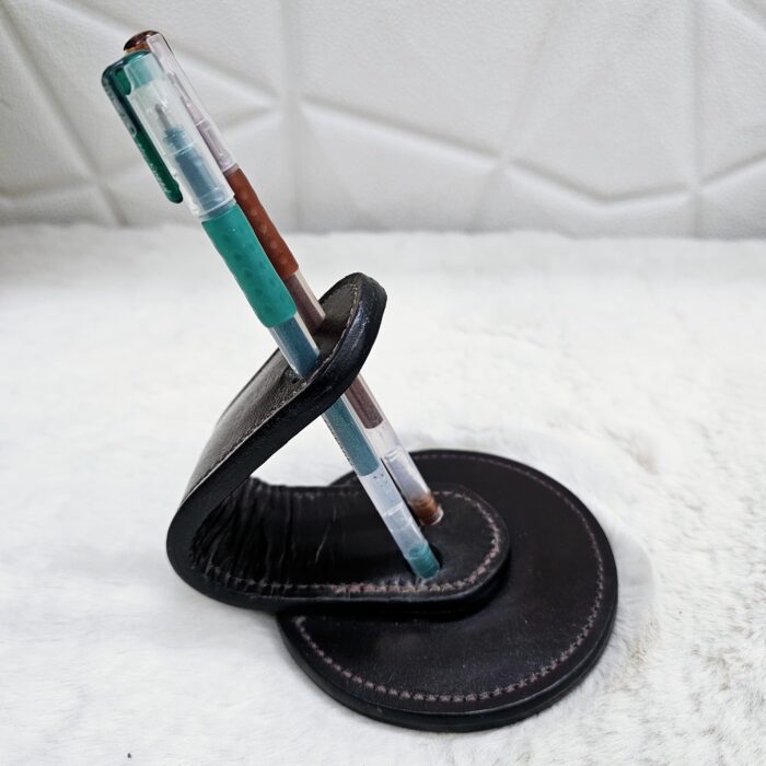 Handmade Leather Pen Holder