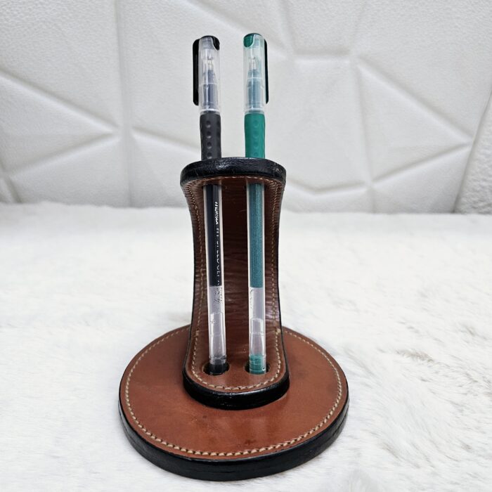 Handmade Leather Pen Holder