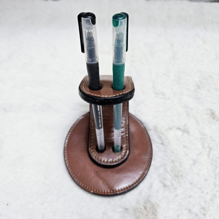 Handmade Leather Pen Holder