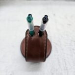 Handmade Leather Pen Holder