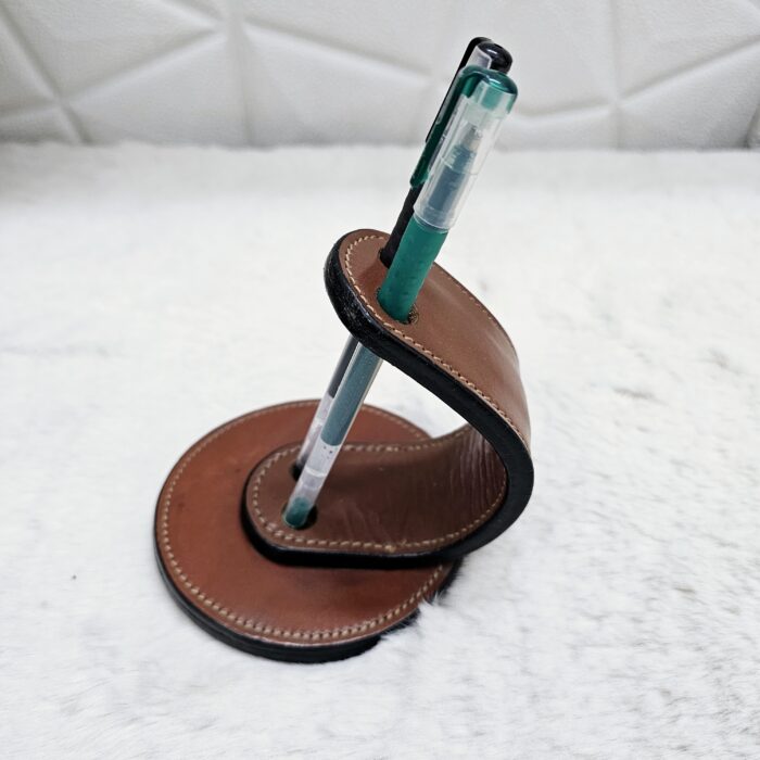 Handmade Leather Pen Holder