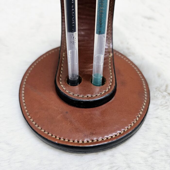 Handmade Leather Pen Holder