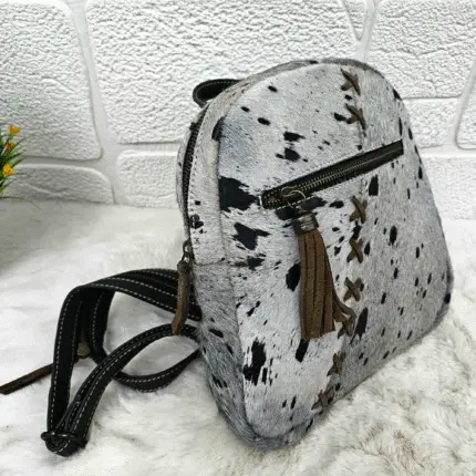 luxury leather backpack