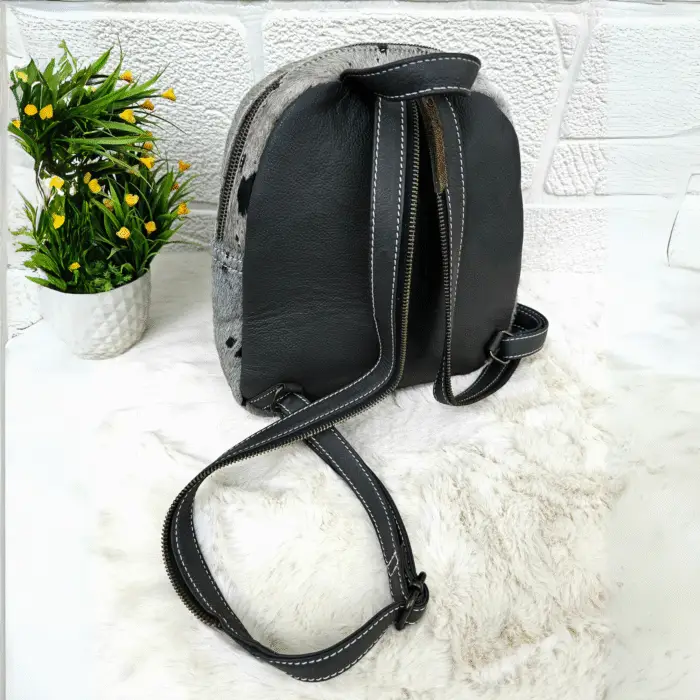 luxury leather backpack