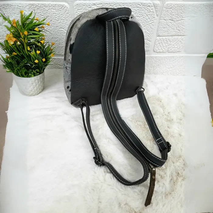 luxury leather backpack